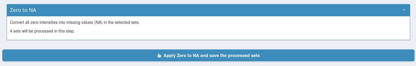 Zero to NA page